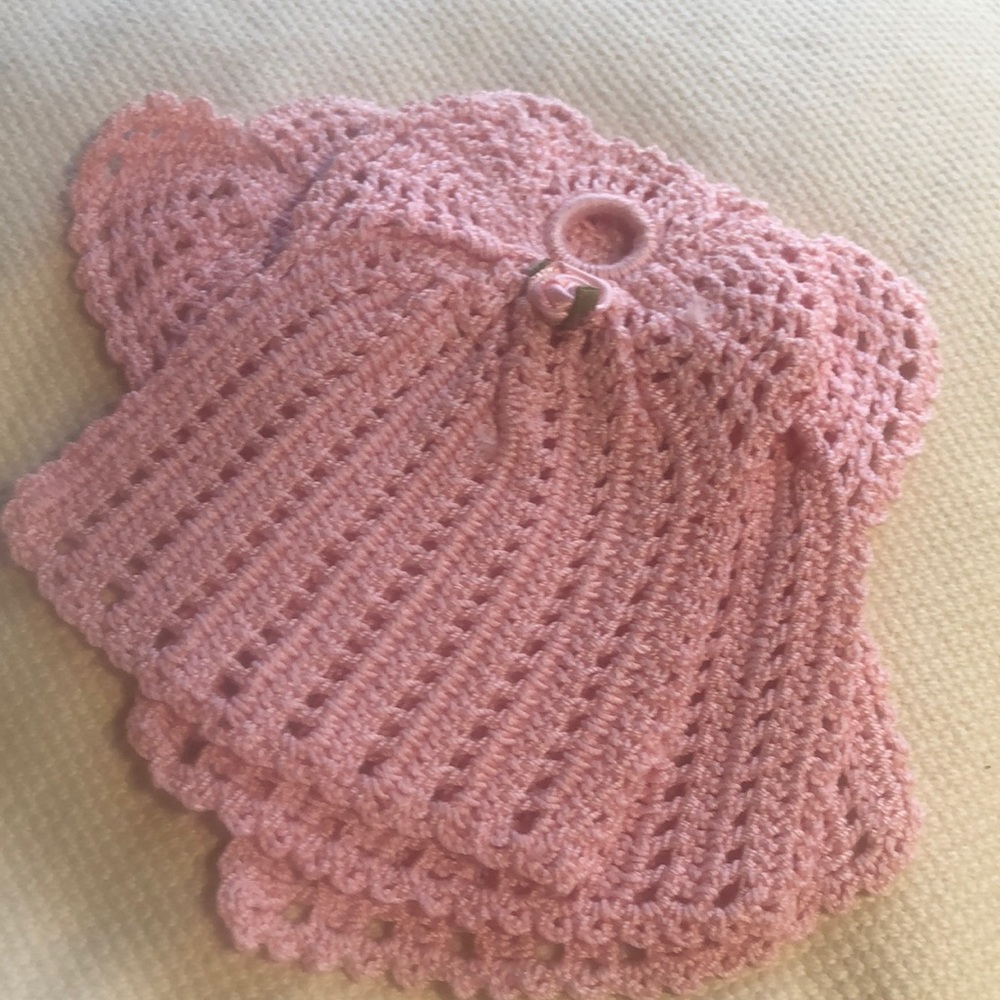 Pink Crocheted Angel 😇💗 - Picture 6 of 7